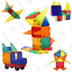 Blazing Studio 60-Piece Magnetic Building Blocks | $20 | SideDeal